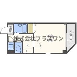 クラビス上町台の物件間取画像